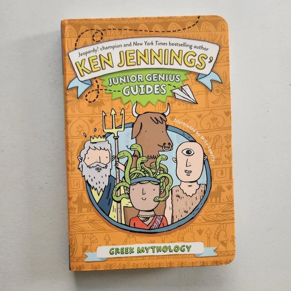 Greek Mythology Ken Jennings’ Junior Genius Guides Paperback Trivia Book 9781442